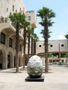 Jaffa Yerushalayim Ave sculpture 2007 Royalty Free Stock Photo