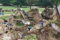 The ruins of Jaffna Fort in Sri Lanka.