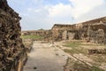 The ruins and ramparts of Jaffna Fort in Sri Lanka.