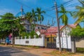 Jaffna, Sri Lanka, February 7, 2022: India House in Jaffna, Sri