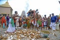 Nallur Kandasamy temple is located in the northern province of Sri Lanka