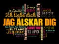 Jag alskar dig (I Love You in Swedish