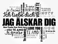 Jag alskar dig (I Love You in Swedish