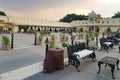 Jag Mandir is a palace built on an island in the Lake Pichola. Udaipur, Rajasthan, India Royalty Free Stock Photo