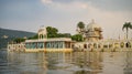 Jag Mandir is a palace built on an island in the Lake Pichola. Udaipur, Rajasthan, India Royalty Free Stock Photo