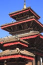 Jagannath Temple in Kathmandu Durbar Square Royalty Free Stock Photo