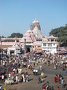 The Jagannath Temple in Puri Royalty Free Stock Photo