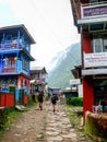 Jagat village - Nepal Royalty Free Stock Photo