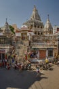 Jagdish Mandir exterior a large ornately carved Hindu Temple Devoted to Lord Vishnu Udaipur