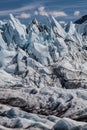 Jagged Glacier face