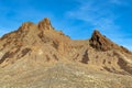 Jagged hills along eastern Titus Canyon Road in Death Valley National Park, California, USA