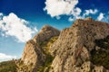 Omis Croatia karst mountains Royalty Free Stock Photo