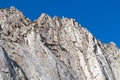 Jagged peaks near Mount Whitney in the Sierra Nevada mountains of California, USA