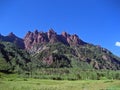 Jagged Rocky Mountain Peaks