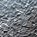 A jagged and sharp texture with broken glass and shattered ice4, Generative AI Royalty Free Stock Photo