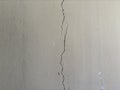 Jagged Wall Crack Royalty Free Stock Photo