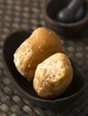 Jaggery balls Royalty Free Stock Photo