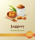 Jaggery Realistic Poster