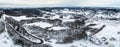 Jagnjedovec valley panorama Royalty Free Stock Photo