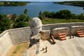 Jagua fort by the Cienfuegos city on Cuba
