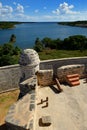 Jagua fort by the Cienfuegos city on Cuba