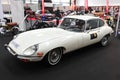 Jaguar E-Type classic car Royalty Free Stock Photo