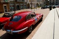 Jaguar E-Type MkII at circuito di Zingonia 2014 Royalty Free Stock Photo