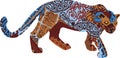 Jaguar in the ethnic pattern of Indians