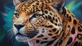 jaguar illustration highquality image and a ai generated Royalty Free Stock Photo