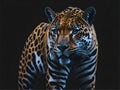 Jaguar isolated. Ai Generated Royalty Free Stock Photo