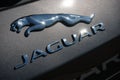 Jaguar Leaper on a Jaguar E-PACE Royalty Free Stock Photo