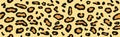 Jaguar or leopard skin pattern, repeating seamless texture. Animal print. Vector Royalty Free Stock Photo