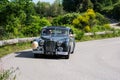 JAGUAR MARK VII 1951 on an old racing car in rally Mille Miglia 2018 the famous italian historical race 1927-1957