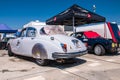 Jaguar MkII racing car Royalty Free Stock Photo