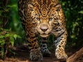 Ai Generated illustration Wildlife Concept of Jaguar Panthera onca