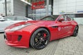 Jaguar sports car Royalty Free Stock Photo