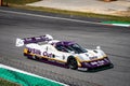 Jaguar XJR11 XJR Classic endurance racing group C in montjuic spirit Barcelona circuit car show Royalty Free Stock Photo