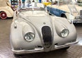 Jaguar XK 120 Roadster 3442 cc On Display.