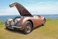 Jaguar xk120 vintage classic Royalty Free Stock Photo