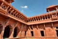 Jahangir Palace, Agra Fort. Agra, Uttar Pradesh. India Royalty Free Stock Photo