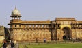 Jahangir Palace - Agra Red Fort in Agra, India Royalty Free Stock Photo