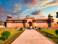 Jahangiri Mahal in Agra Fort. Agra, Uttar Pradesh, India Royalty Free Stock Photo