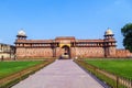 Jahangiri Mahal in Agra Red Fort Royalty Free Stock Photo