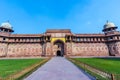 Jahangiri Mahal in Agra Red Fort Royalty Free Stock Photo