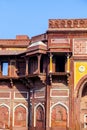 Jahangiri Mahal in Agra Red Fort Royalty Free Stock Photo