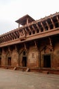 Jahangiri Mahal, a palace at Agra Fort. UNESCO world heritage site in Uttar Pradesh Royalty Free Stock Photo