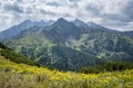Jahnaci peak, High Tatras mountains, Slovakia Royalty Free Stock Photo