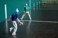 Jai-alai game Royalty Free Stock Photo