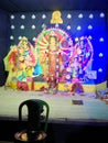 JAI MAA DURGA INDIAN LARGEST FESTIVAL Royalty Free Stock Photo