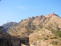 Jaigarh Fort on Hill, Amer Fort, Jaipur, Rajasthan, India